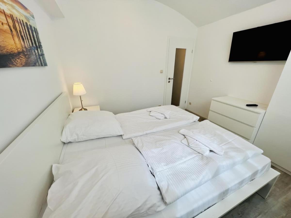 Appartement Berringer Makrele, An Der Promenade à Rostock Extérieur photo