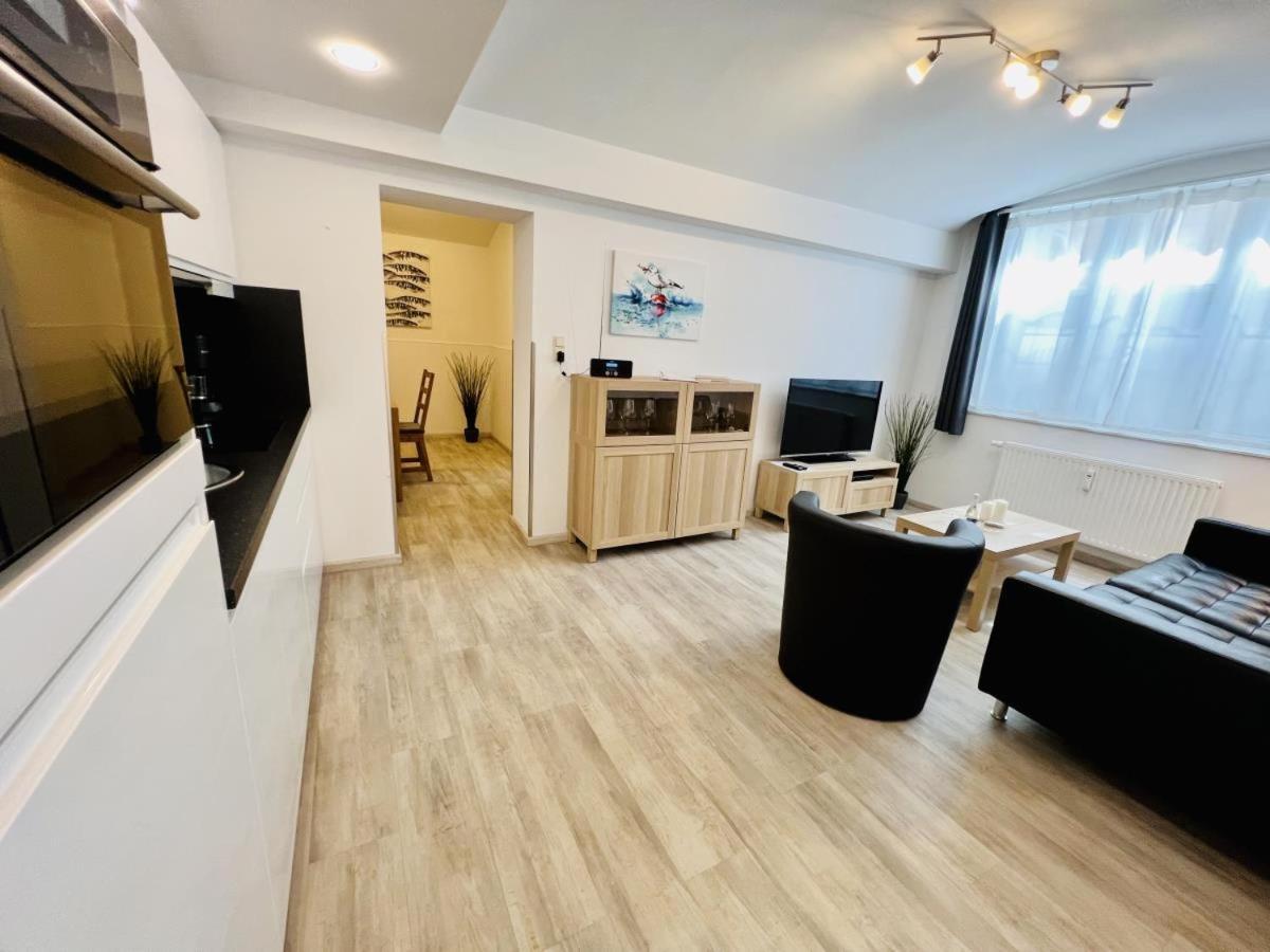 Appartement Berringer Makrele, An Der Promenade à Rostock Extérieur photo